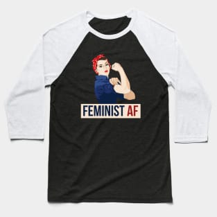 Feminist AF Baseball T-Shirt